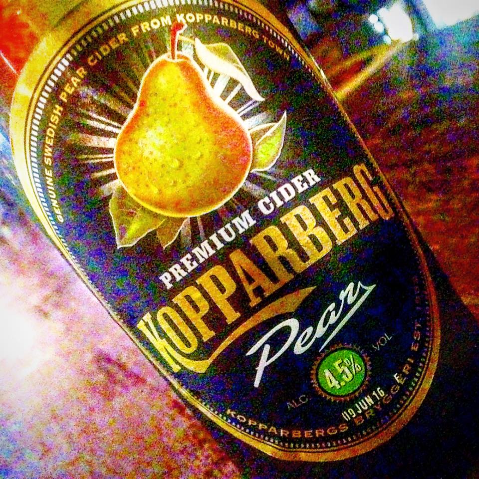 Koppaberg Pear Cider was sweet...like a wine cooler!