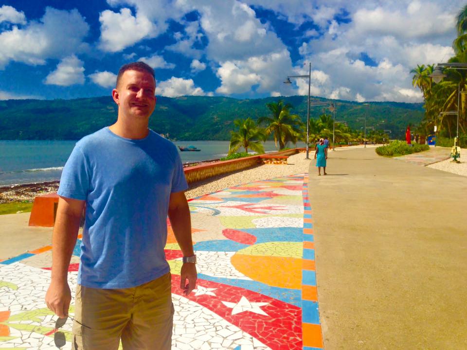 Mosaic boardwalk in Jacmel