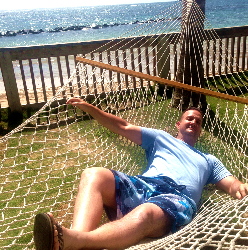 Now this is relaxing!