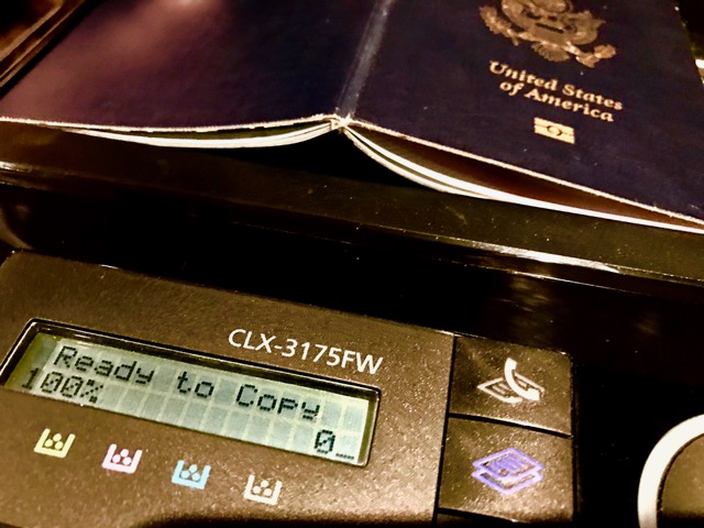 Copy of passport