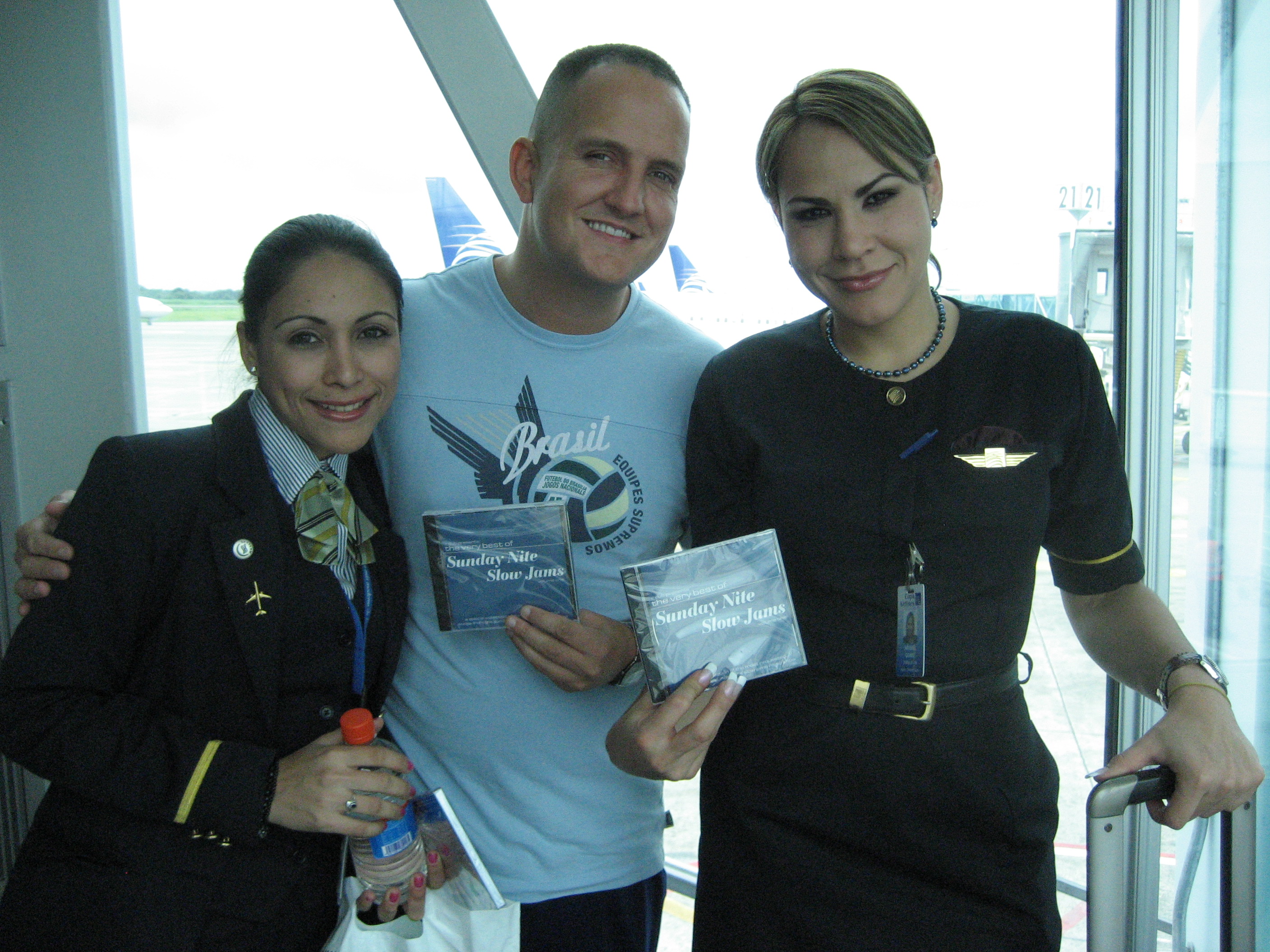 The lovely flight attendants of Copa Airlines - Panama